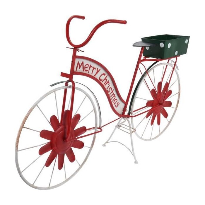 BICI METALLO NATALE 134X85CM